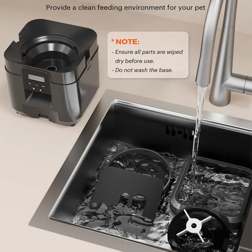 Pawserved Smart Automatic Pet Feeder – Button Control