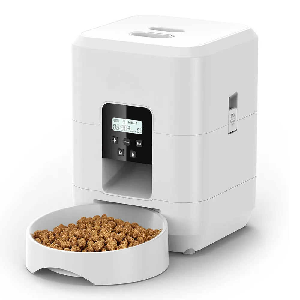Pawserved Smart Automatic Pet Feeder – Button Control