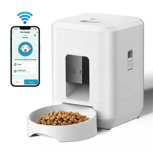 Pawserved Smart Automatic Pet Feeder – WiFi App Control