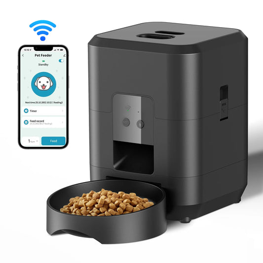 Pawserved Smart Automatic Pet Feeder – WiFi App Control